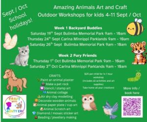 Amazing Animals Crafts Workshops